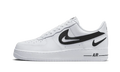 07 FM Cut Out Swoosh White Black