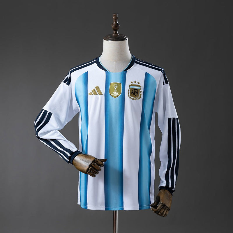Camisola Argentina Principal Manga Comprida 2026