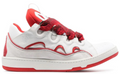 Curb White Red