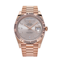 Day-date rose gold sundust diamond dial 40mm