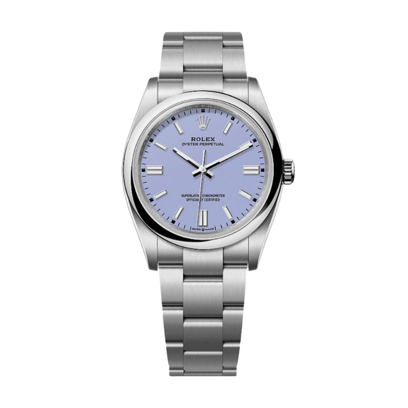Oyster perpetual lavender dial 41mm