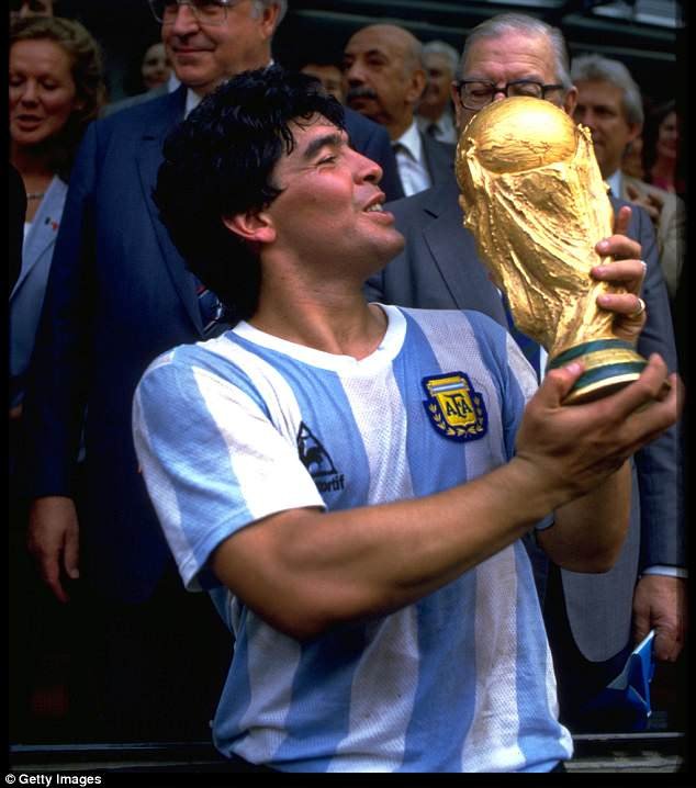 Camisola Argentina Principal 1986