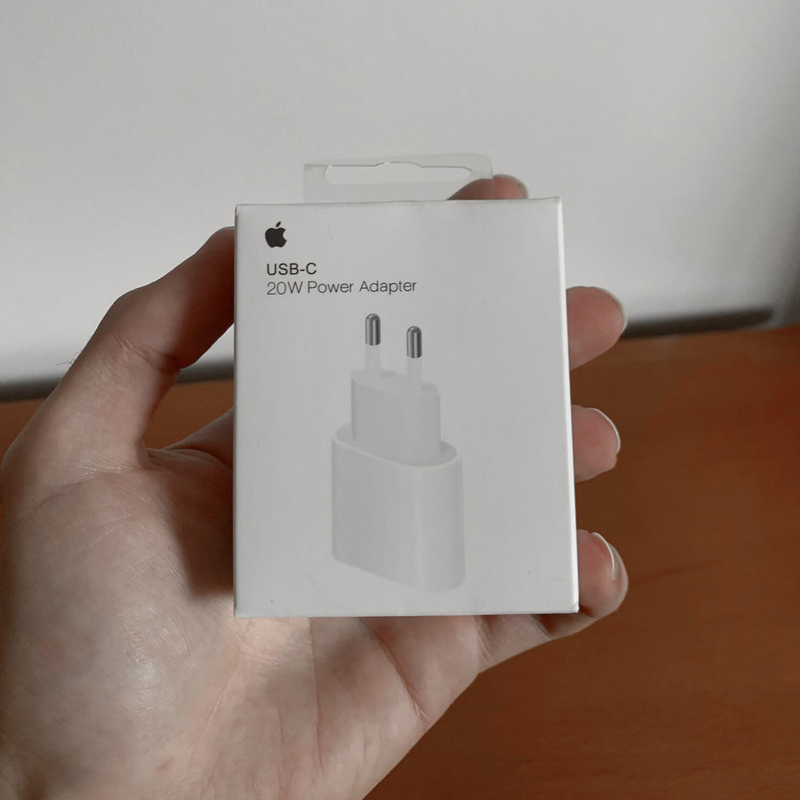 Adaptador de corrente USB‑C 20 W