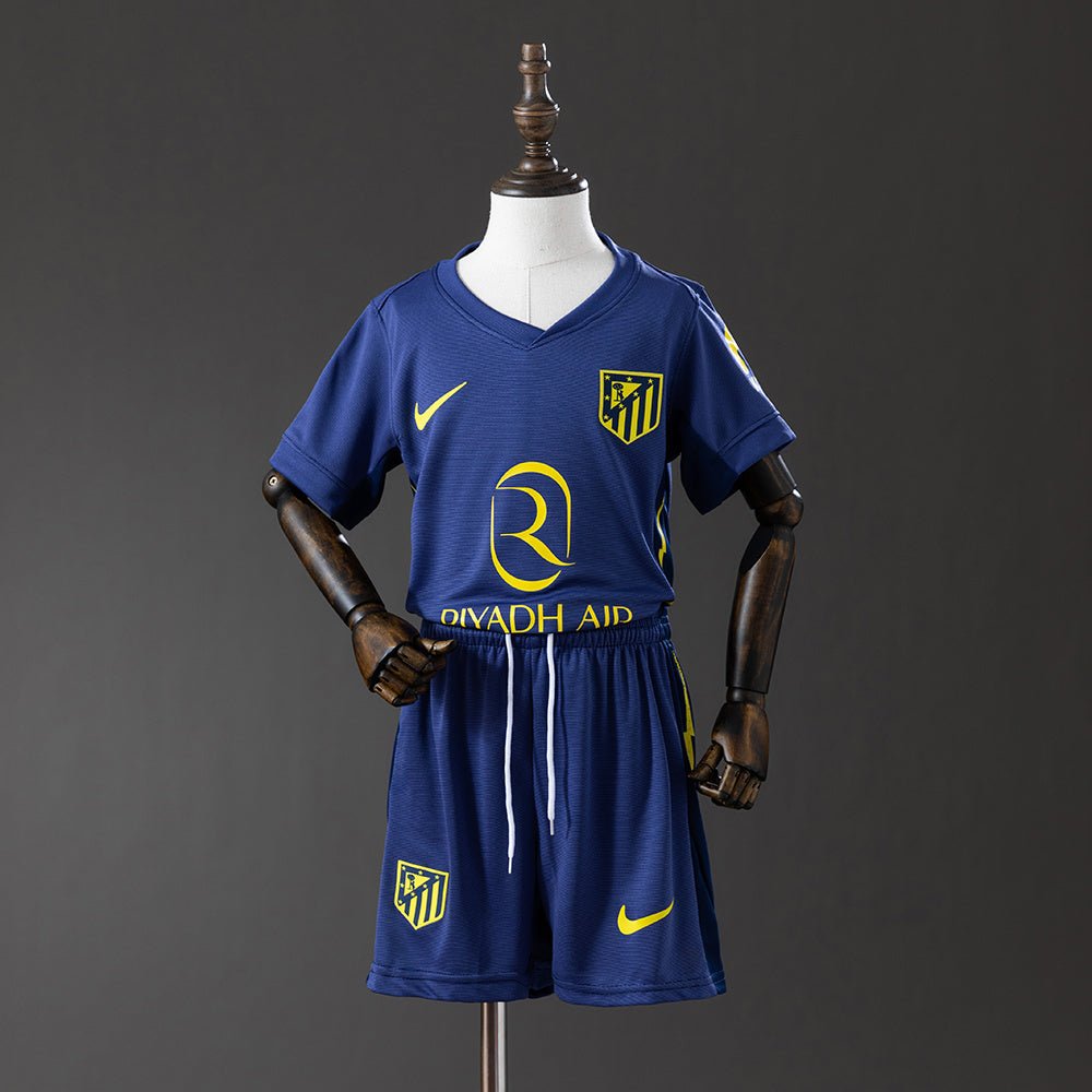 Kit Criança Atletico de Madrid Alternativo 2025/26