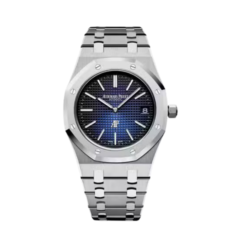 Royal oak blue dial