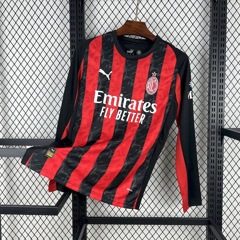 Camisola Milan Principal Manga Comprida 2025/26