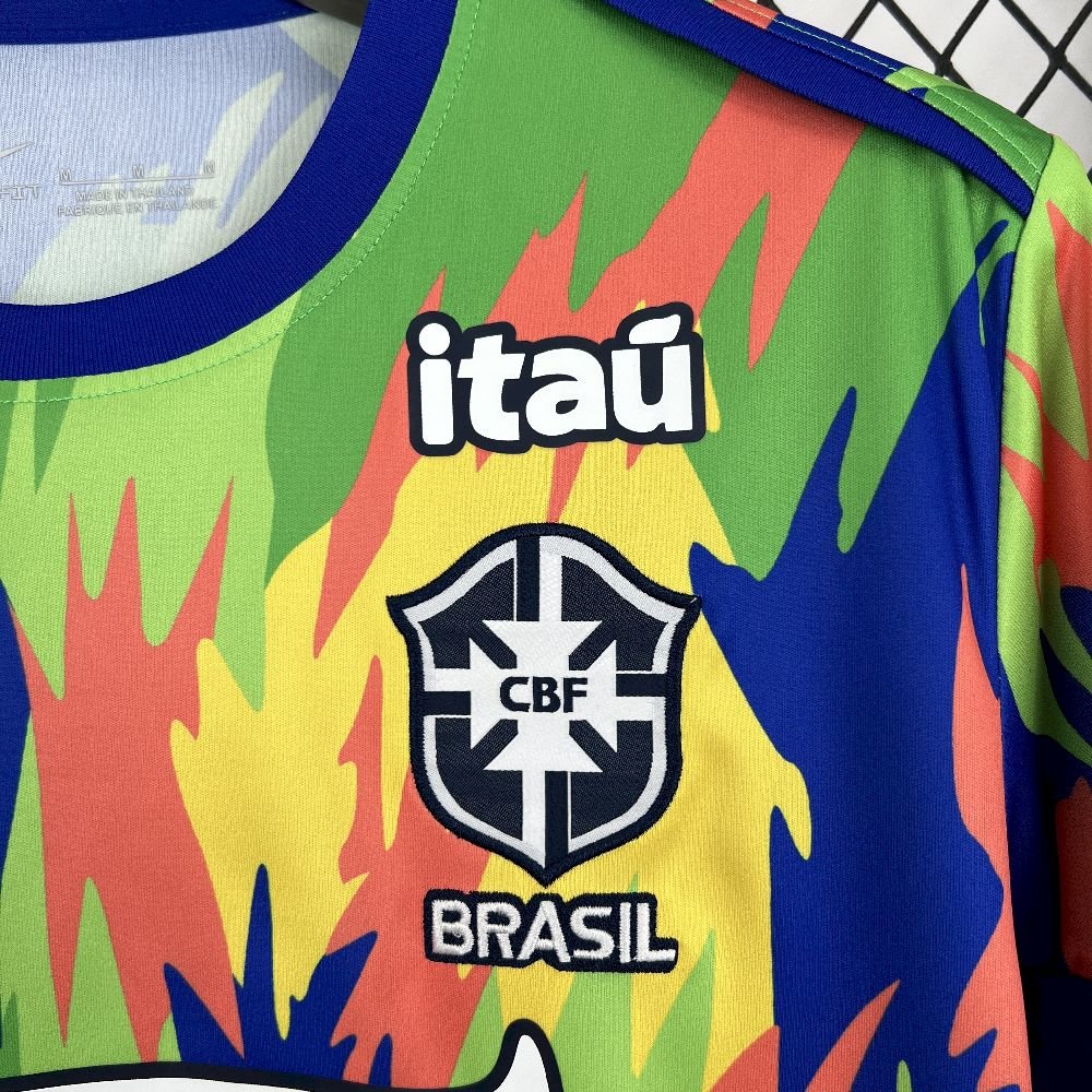 Camisola Brasil Aquecimento 2025