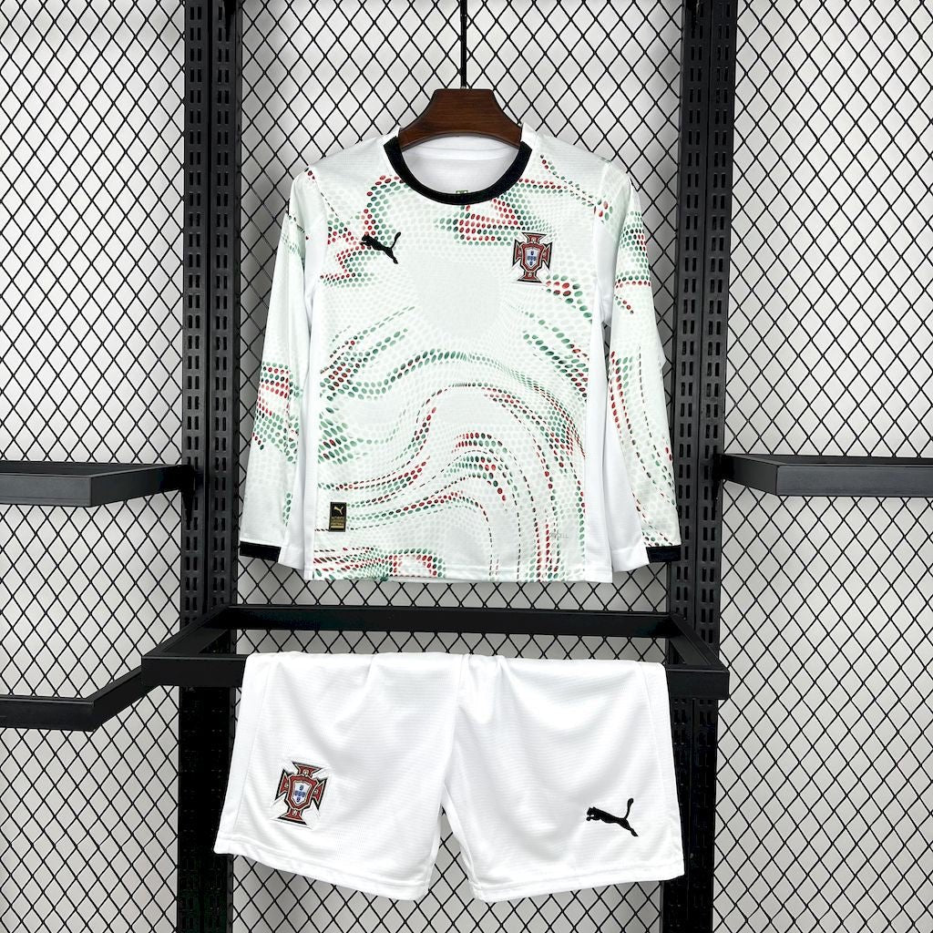 Kit Criança Portugal Alternativa Manga Comprida 2025