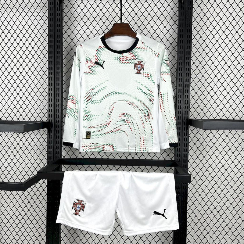 Kit Criança Portugal Alternativa Manga Comprida 2025