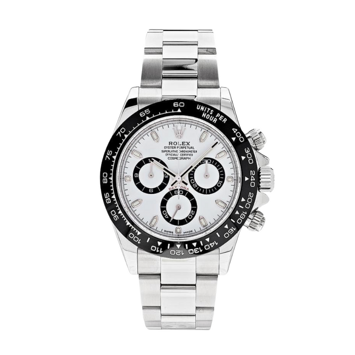 Daytona white panda dial 40mm