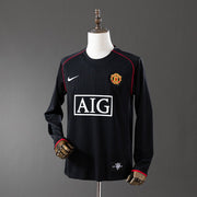Camisola Manchester United Alternativa 2007/08 Manga Cumprida