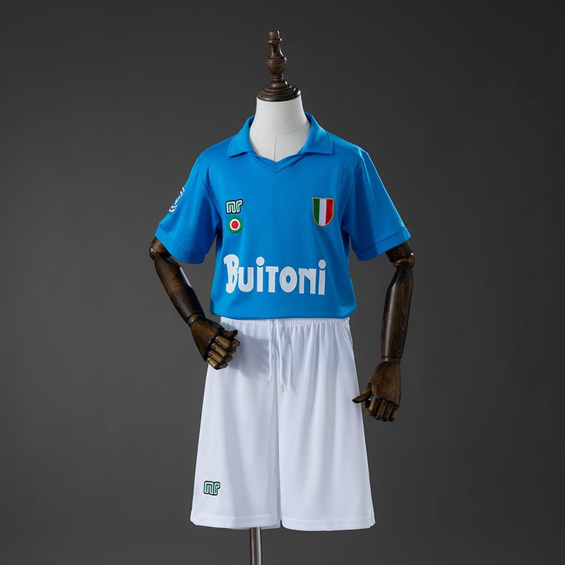 Kit Criança Napoles Principal 1987/88