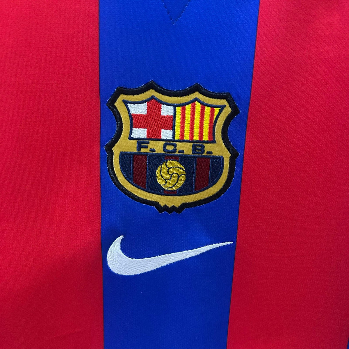 Camisola Barcelona Principal 2001/02