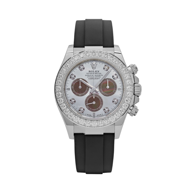 Daytona diamond mother of pearl 40mm