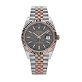 Date just rose gold fluted motif dial 41mm