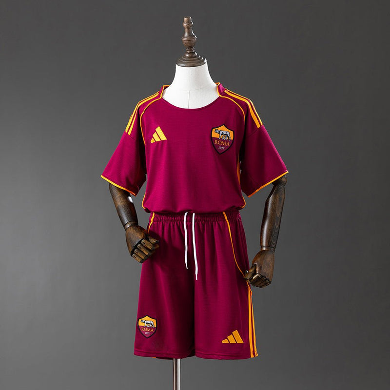 Kit Criança Roma Principal 2025/26
