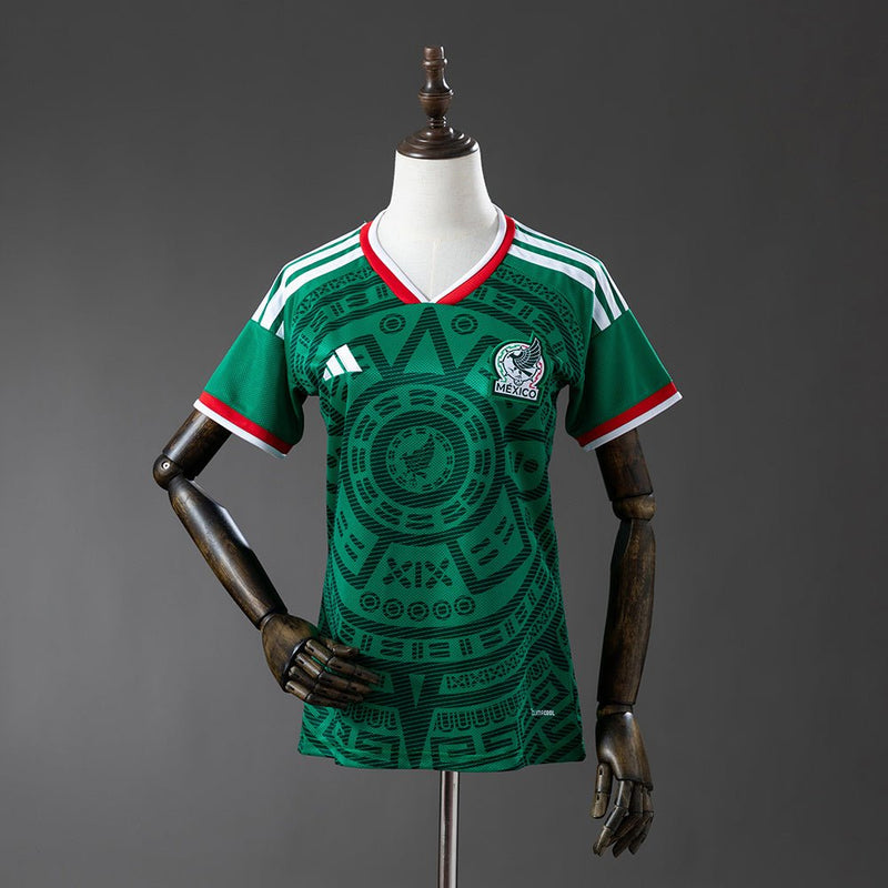 Camisola México Feminina Principal 2026