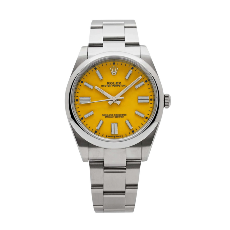 Oyster perpetual yellow 41mm