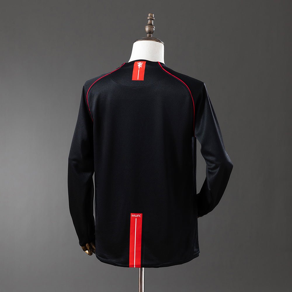 Camisola Manchester United Alternativa 2007/08 Manga Cumprida