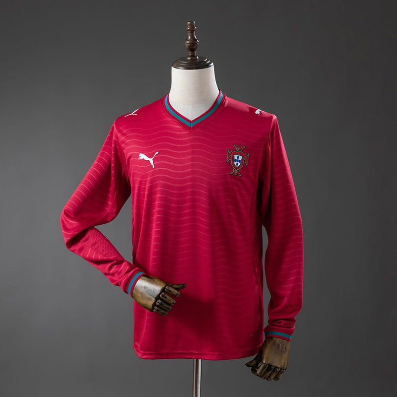 Camisola Portugal Principal Manga Comprida 2026