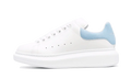 Oversized White Powder Blue