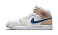 Tan Suede Navy