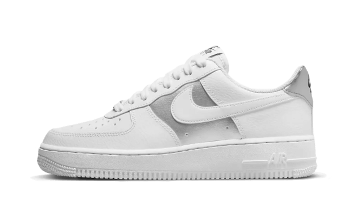 White Metallic Silver