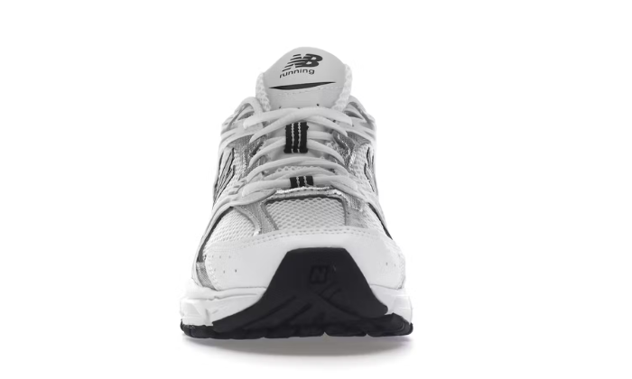 White Silver Navy