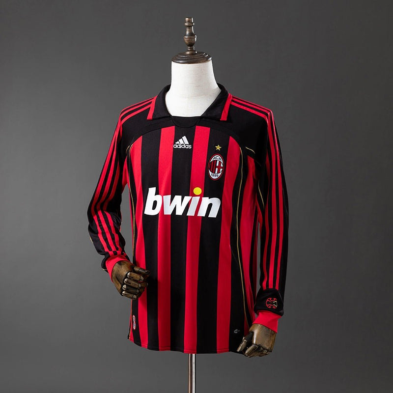 Camisola Milan Principal 2006/07 Manga Comprida