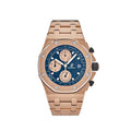 Royal Oak Offshore 26238OR.OO.2000OR.01 Chronograph 'Brick' Rose Gold Blue Dial