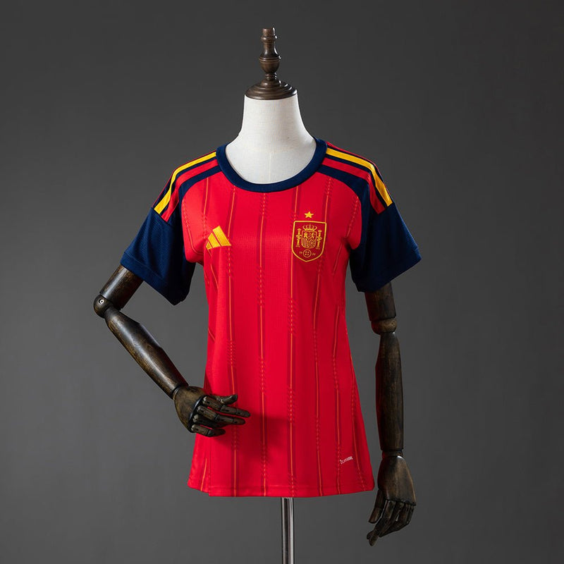 Camisola Espanha Feminina Principal 2026