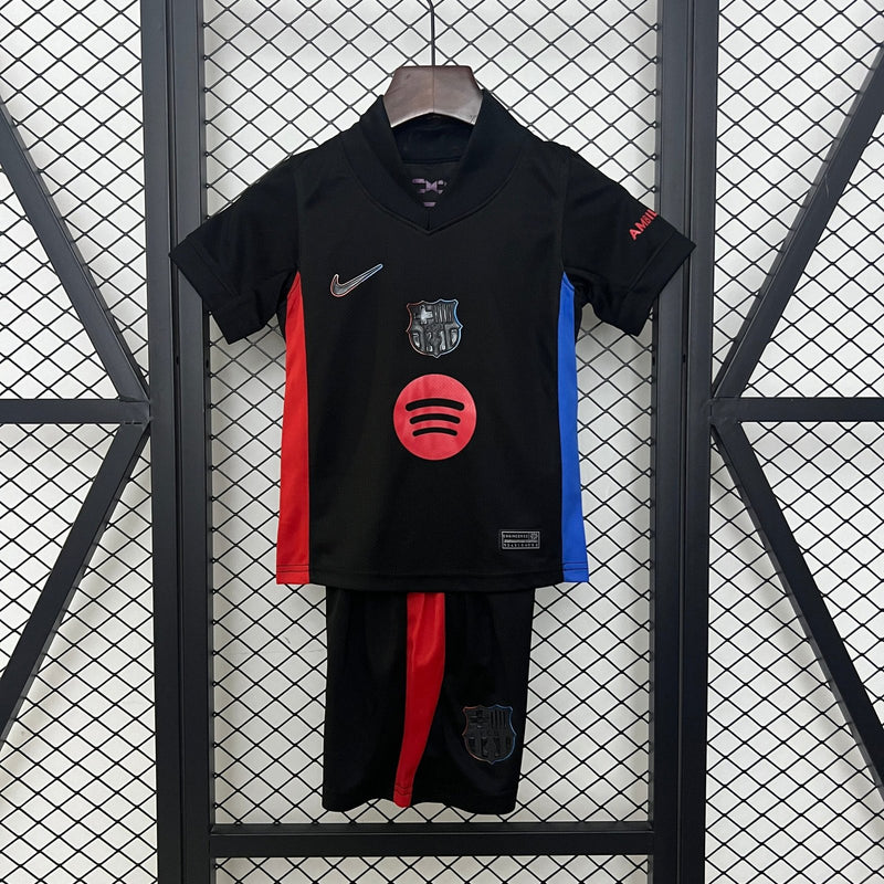 Kit Criança Barcelona Alternativo 2024/25