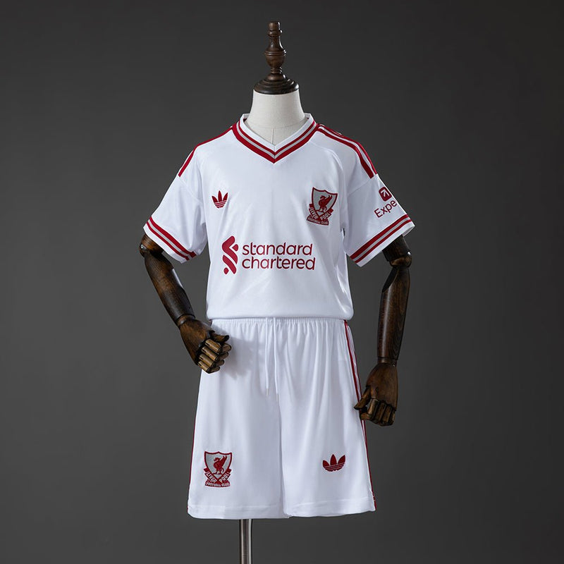 Kit Criança Liverpool Alternativo 2026/27