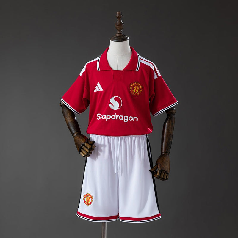 Kit Criança Manchester United Principal 2026/27