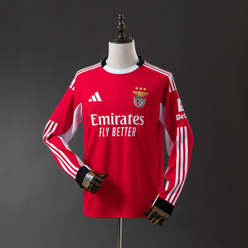 Camisola Benfica Principal Manga Comprida 2025/26
