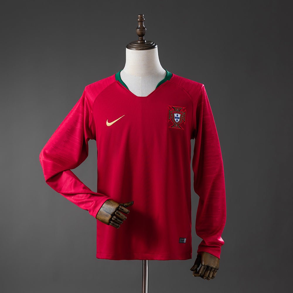 Camisola Portugal Principal Manga Comprida 2018
