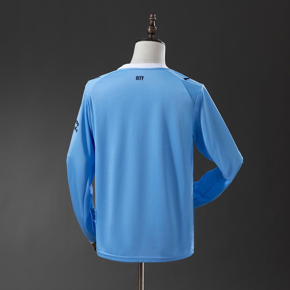 Camisola Manchester City Principal Manga Comprida 2025/26