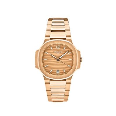 Nautilus 7118/1R-010 'Ladies' Rose Gold Golden Dial (2021)
