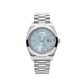 Day-Date II 218206 Platinum Blue Diamond Dial