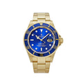 Submariner Date 16618LB Yellow Gold Blue Dial